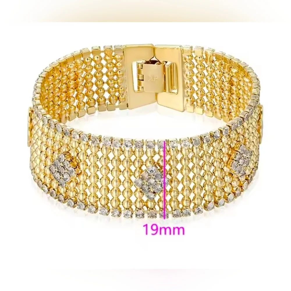 Gold and Silver Bracelet